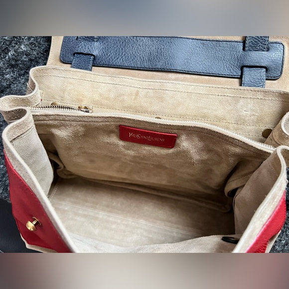 ❤️Yves Saint Laurent MUSE TWO LEATHER HANDBAG - Picture 6 of 11